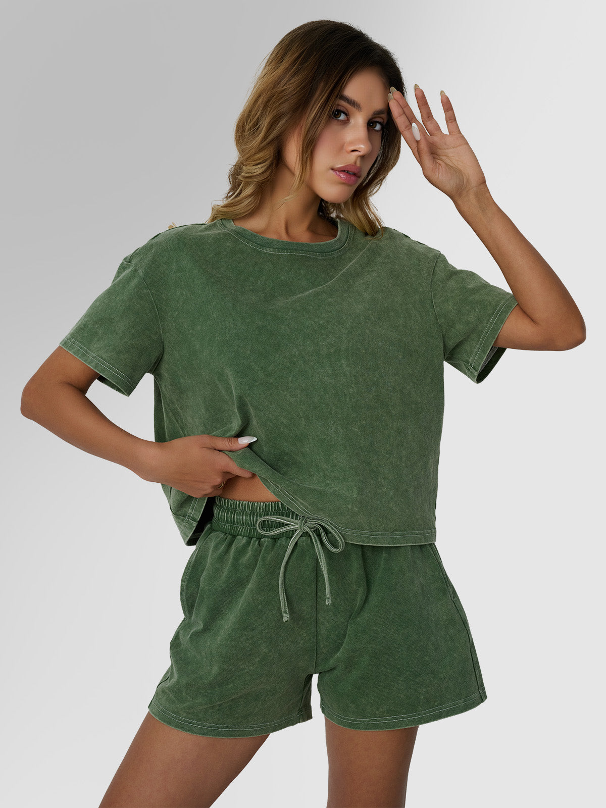 AUTOMET Women's Summer Casual Set 2 Piece Set