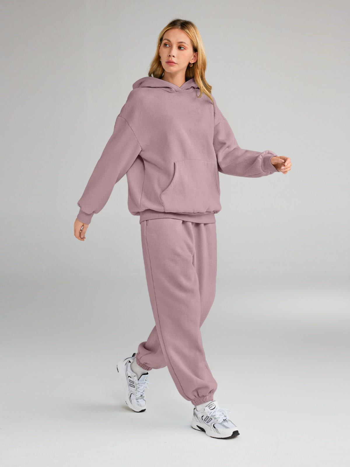 AUTOMET Womens 2 Piece Outfits Lounge Hoodie Sweatsuit Sets Oversized Sweatshirt Baggy Fall Fashion Sweatpants with Pockets