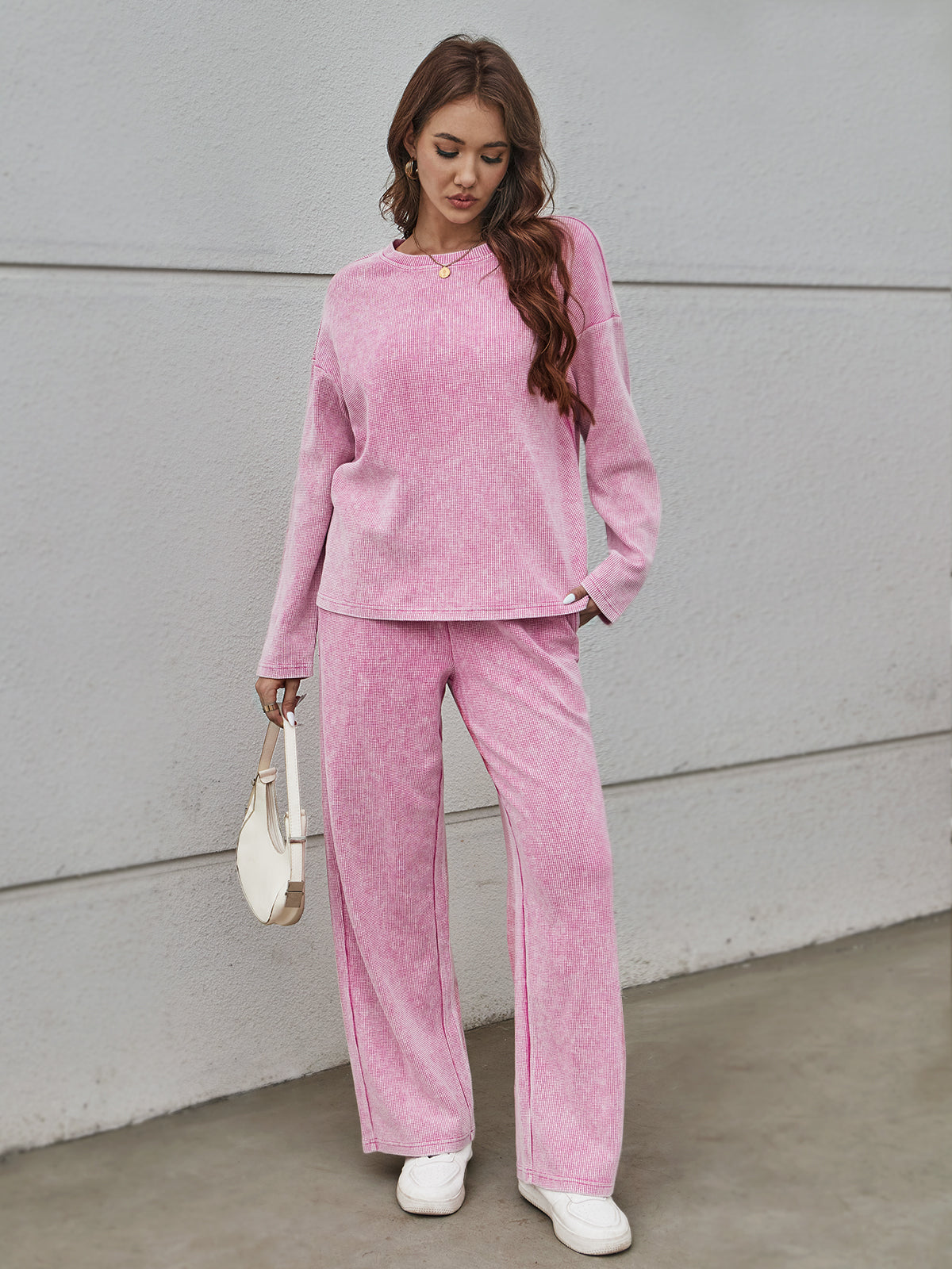 AUTOMET Women's Snow-Washed Lounge Set