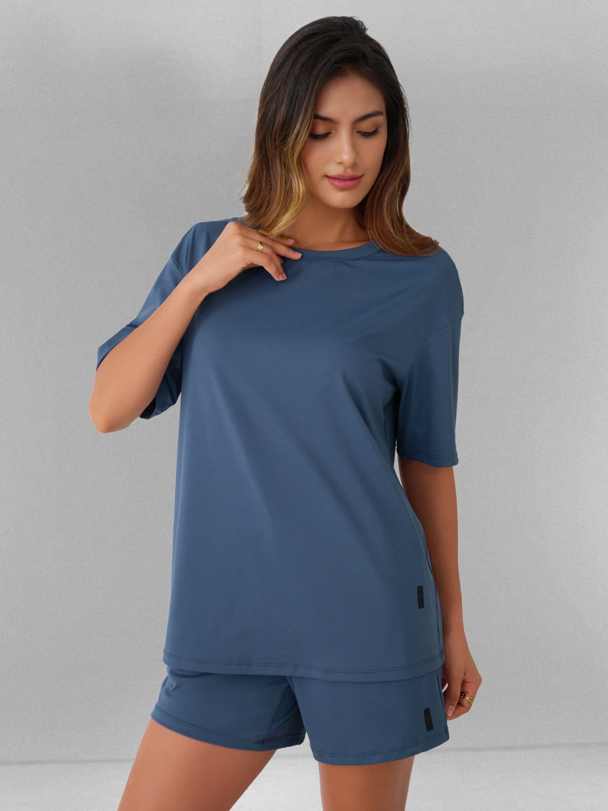 AUTOMET Unisex Relaxed Fit Tee & Shorts Set