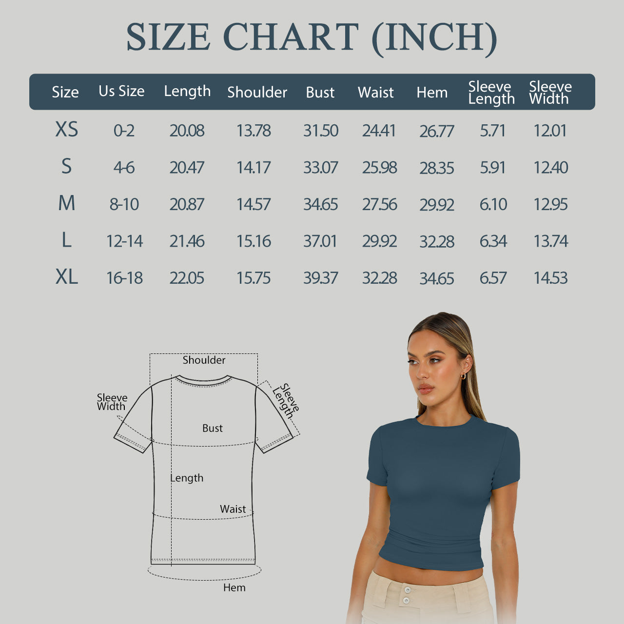AUTOMET women 3 piece short-sleeved top slim fit Y2K fashion clothing