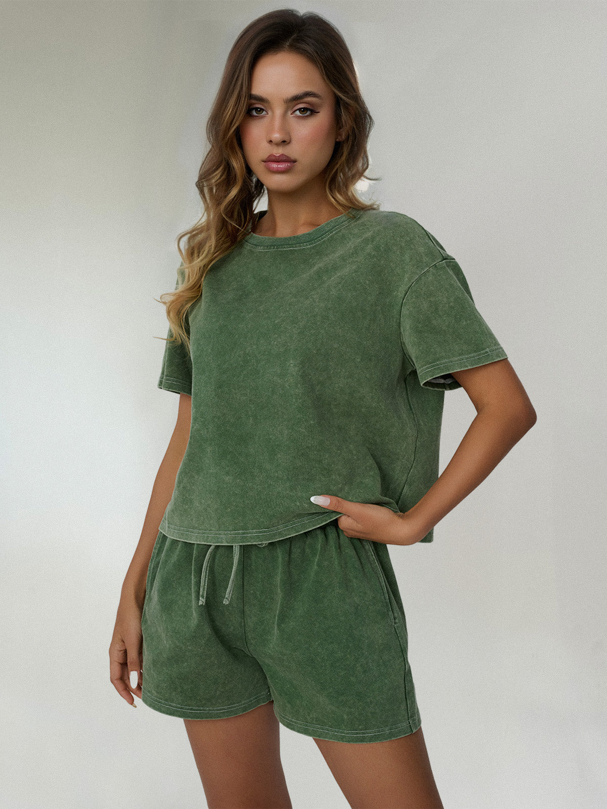 AUTOMET Women's Summer Casual Set 2 Piece Set