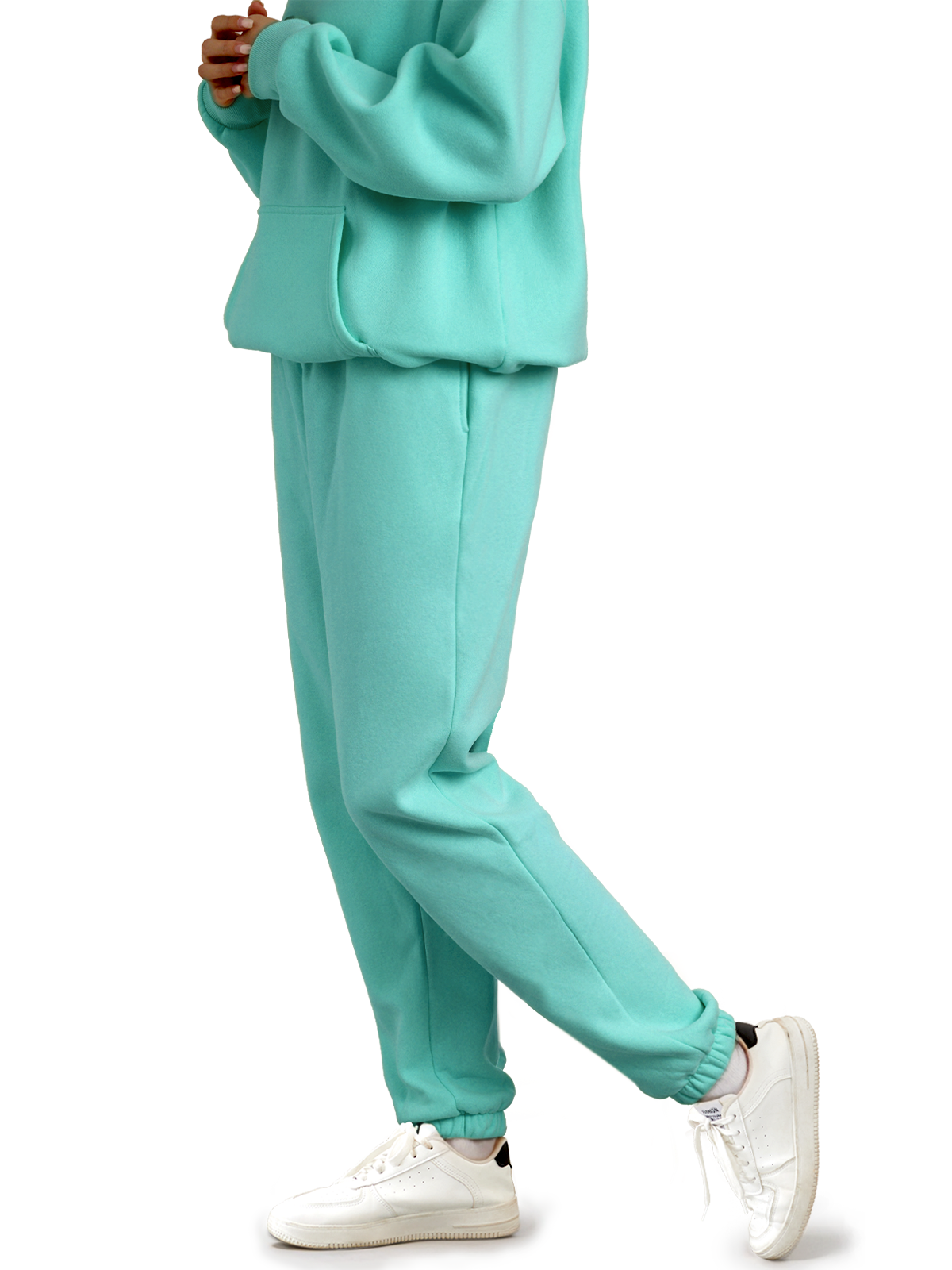 AUTOMET Women's Winter Lounge Pants - Loose Fit Fleece Joggers