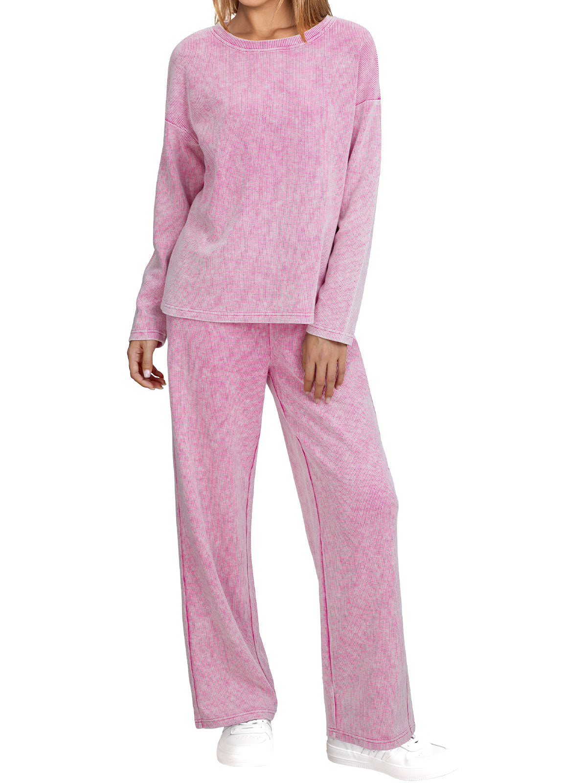 AUTOMET Women's Snow-Washed Lounge Set