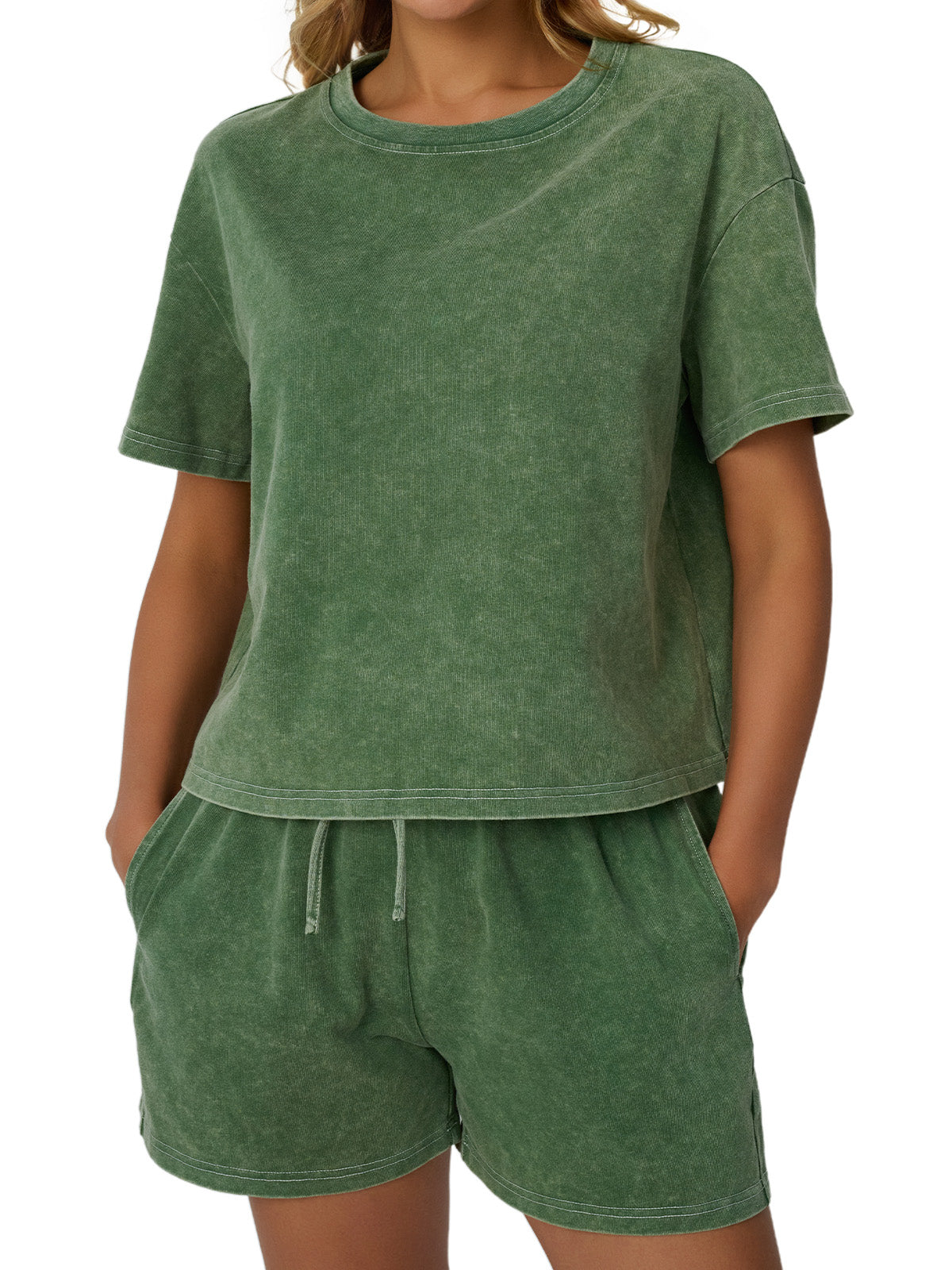 AUTOMET Women's Summer Casual Set 2 Piece Set