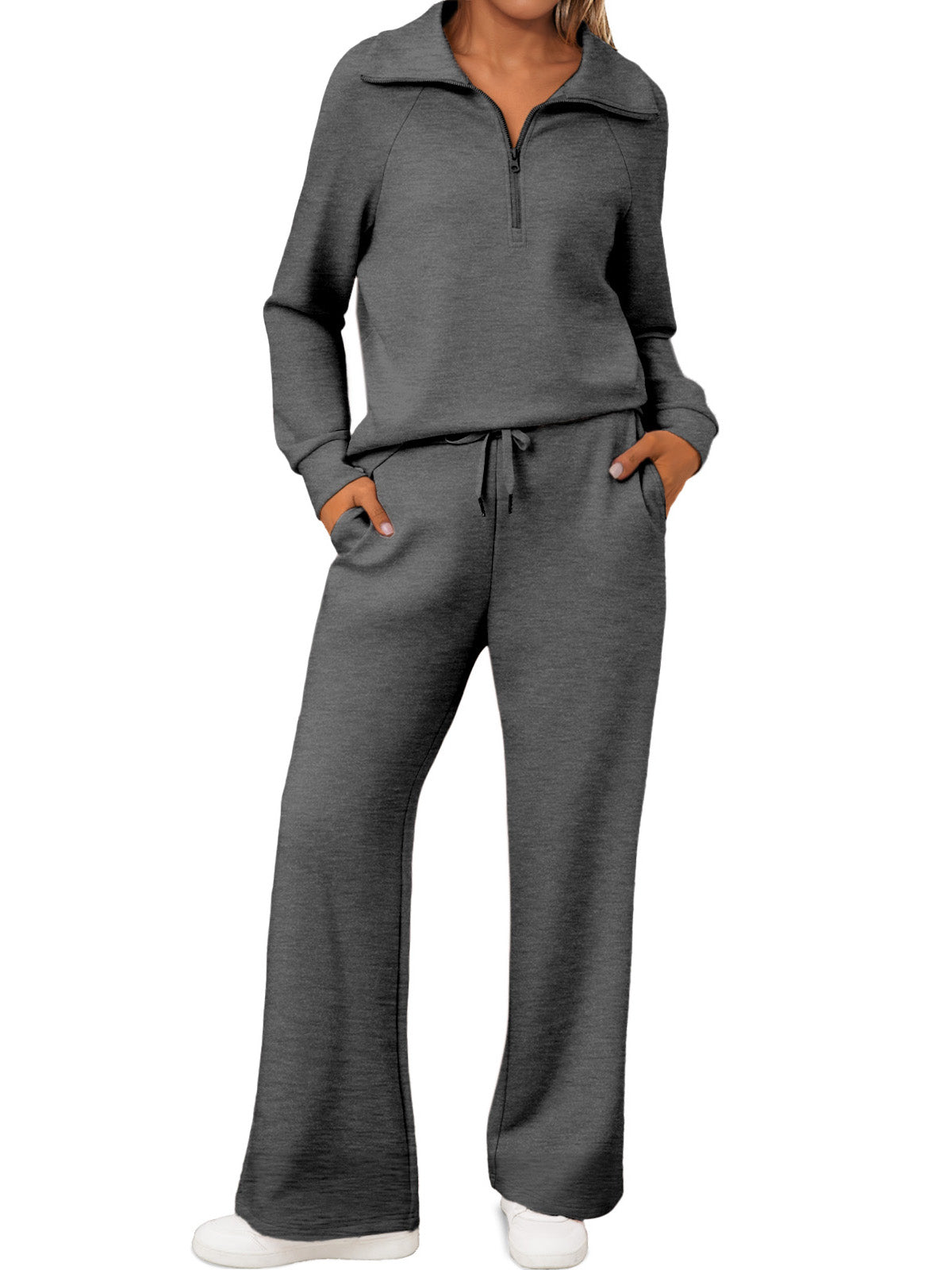 AUTOMET Men's Half-Zip Pullover and Jogger Set