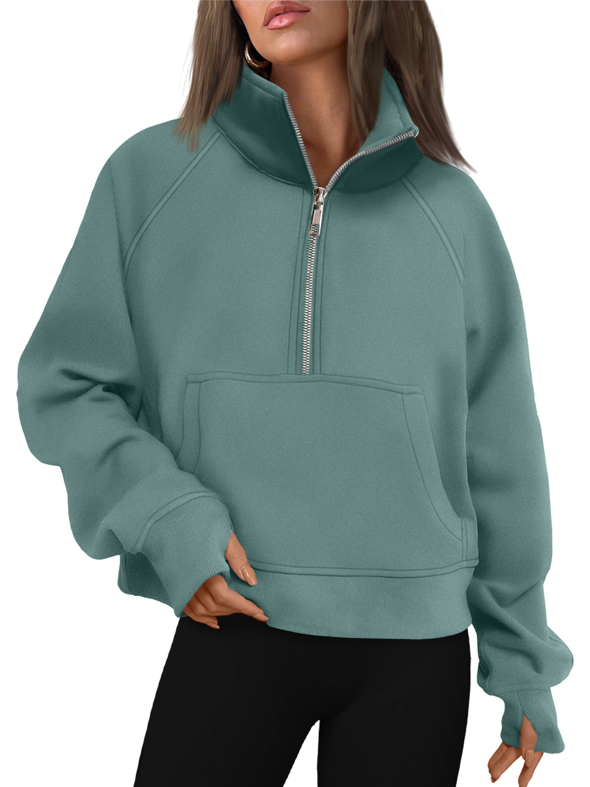 AUTOMET Womens Sweatshirts Half Zip Fleece Pullover Fall Outfits Fall Fashion Clothes 2026