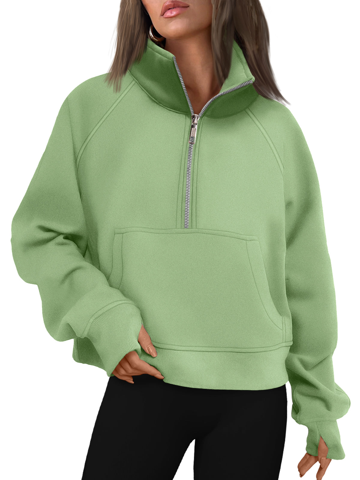 AUTOMET Womens Sweatshirts Half Zip Fleece Pullover Fall Outfits Fall Fashion Clothes 2026