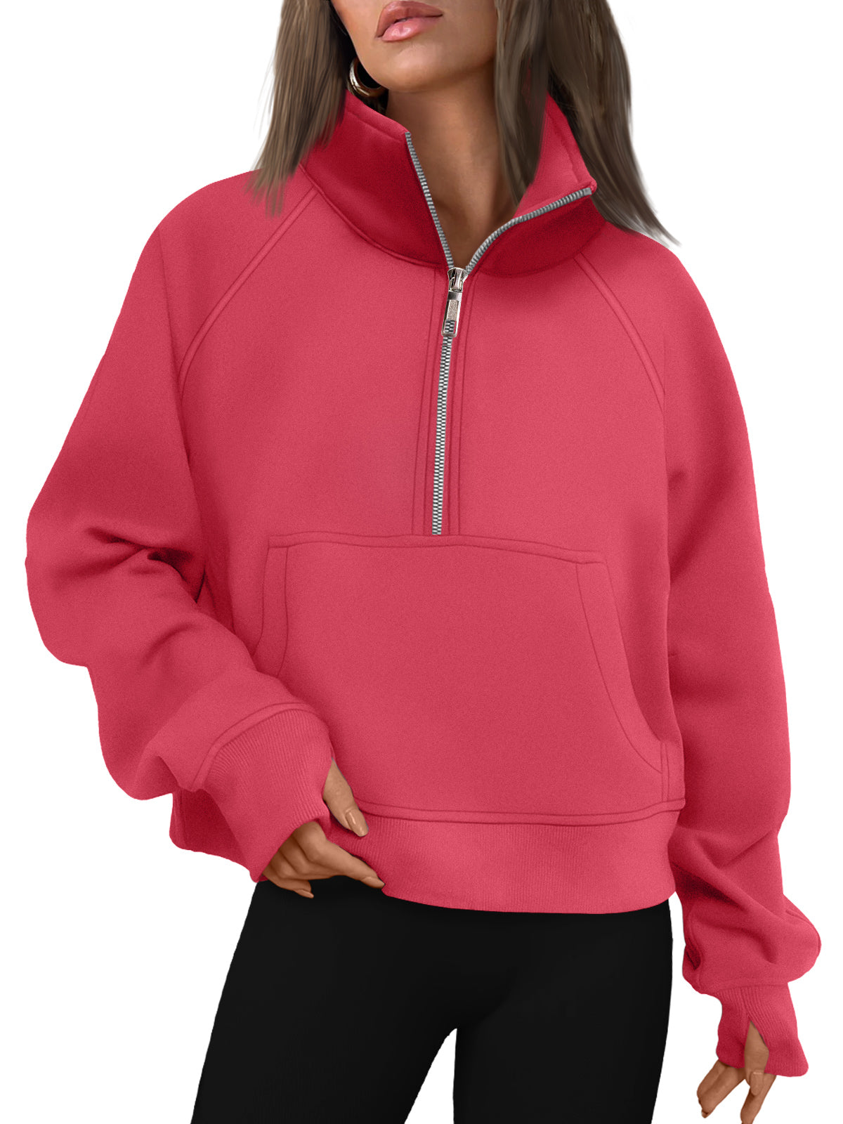 AUTOMET Womens Sweatshirts Half Zip Fleece Pullover Fall Outfits Fall Fashion Clothes 2026