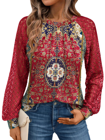 Boho4 lace top