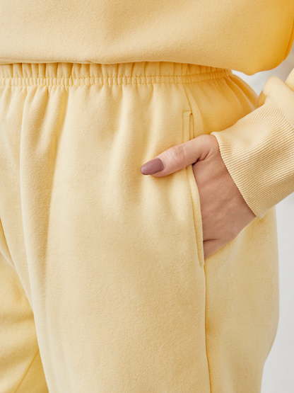 AUTOMET Women's Winter Lounge Pants - Loose Fit Fleece Joggers