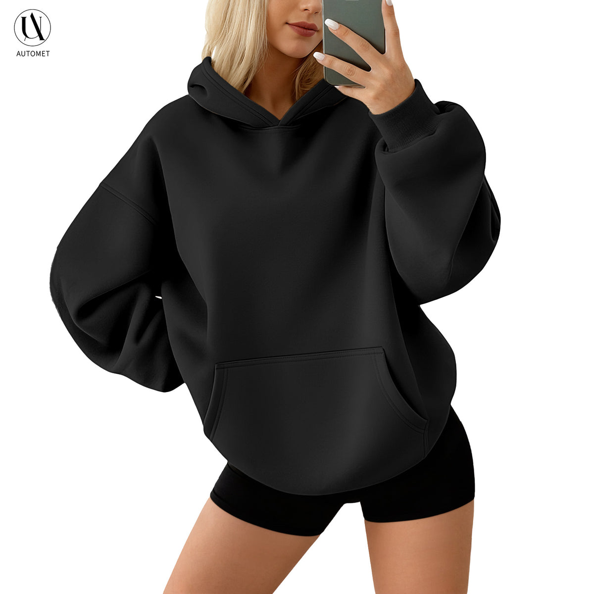 AUTOMET Womens Oversized Hoodies Fleece Sweatshirts Long Sleeve Sweaters Pullover Fall Clothes with Pocket
