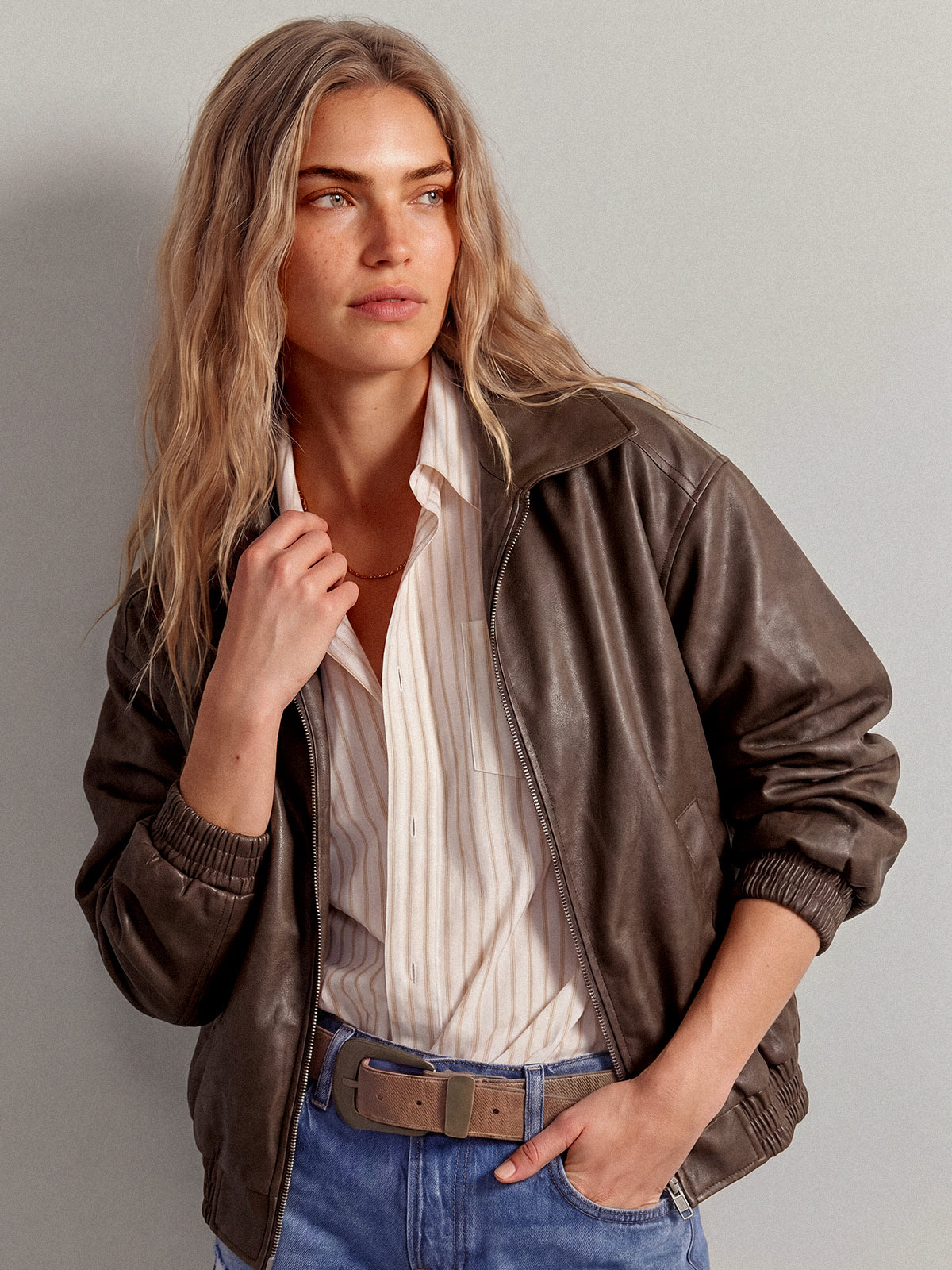 AUTOMET Giacche in pelle oversize da donna in finta pelle scamosciata Moda autunnale Cappotti da motociclista Abiti invernali Vestiti 2024