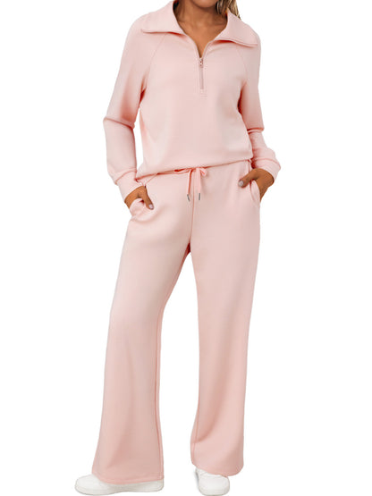 AUTOMET Men's Half-Zip Pullover and Jogger Set